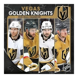 Turner Licensing, NHL Vegas Golden Knights 2025 Mini Wall Calendar - Picture 1 of 4