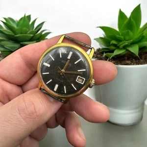 RR MODEL VTG russian VOSTOK WATCH KOMANDIRSKIE gold plated AU20 Military Premium - Picture 1 of 20
