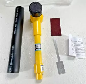 T-shirt di spillatura gas MDPE Std stampata 2" IPS x 1/2" CTS con valvola di flusso in eccesso LYCO EFV - Foto 1 di 24