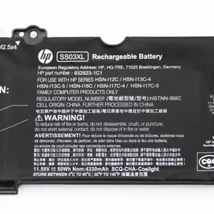 NEW OEM SS03XL Battery For HP ZBook 14U G5 EliteBook 840 G5 G6 730 735 740 50WH - Picture 1 of 4