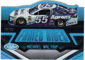 2016 Panini Certified Racing Famed Rides Mirror Silver /99 #18 Michael Waltrip