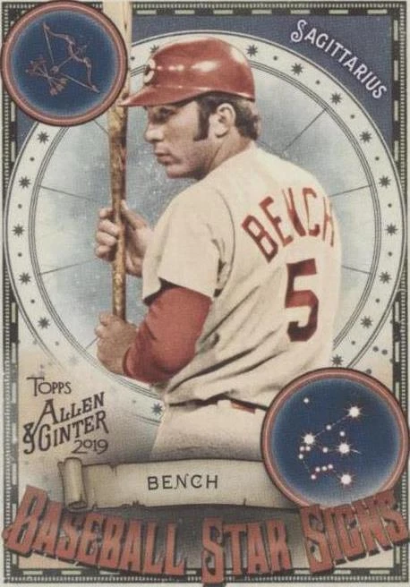 2019 Topps Allen & Ginter - Johnny Bench #BSS-32