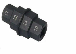 CHIAVE ATTREZZO SMONTA RIMUOVI PERNO RUOTA ASSE SUZUKI GSX-R 600-750-1000 00-04 - Imagen 1 de 1