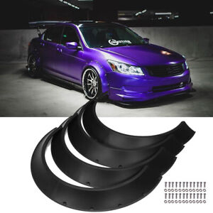 For Honda Accord EX LX Fender Flares Wide Body Kit Wheel Arches Protector Cover