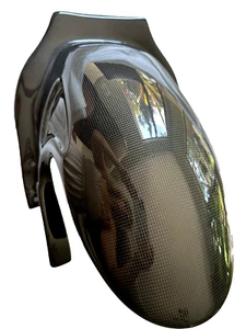 Suzuki Hayabusa GSX 1300R 99- 2007 Rear Fender REAL Carbon Fiber Hugger - Picture 1 of 2