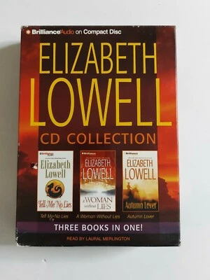Elizabeth Lowell CD Collection 3 Books in OneAudiobook Read by Laural Merlington - Image 1 of 4