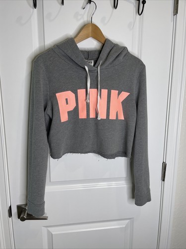 UNDERCOVER Felpa con cappuccio Victoria Secret ROSA taglia XS