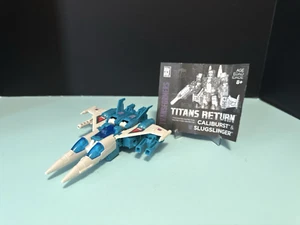 Hasbro Transformers Modellino Caliburst & Slugslinger Titans Return Generations - Foto 1 di 20