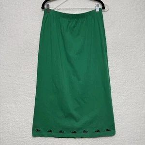 Vintage The Quacker Factory Long Maxi Skirt Size Large See Measurements - Picture 1 of 5