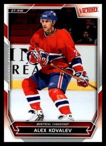 2007 Upper Deck Victory #48 Alex Kovalev   Montreal Canadiens