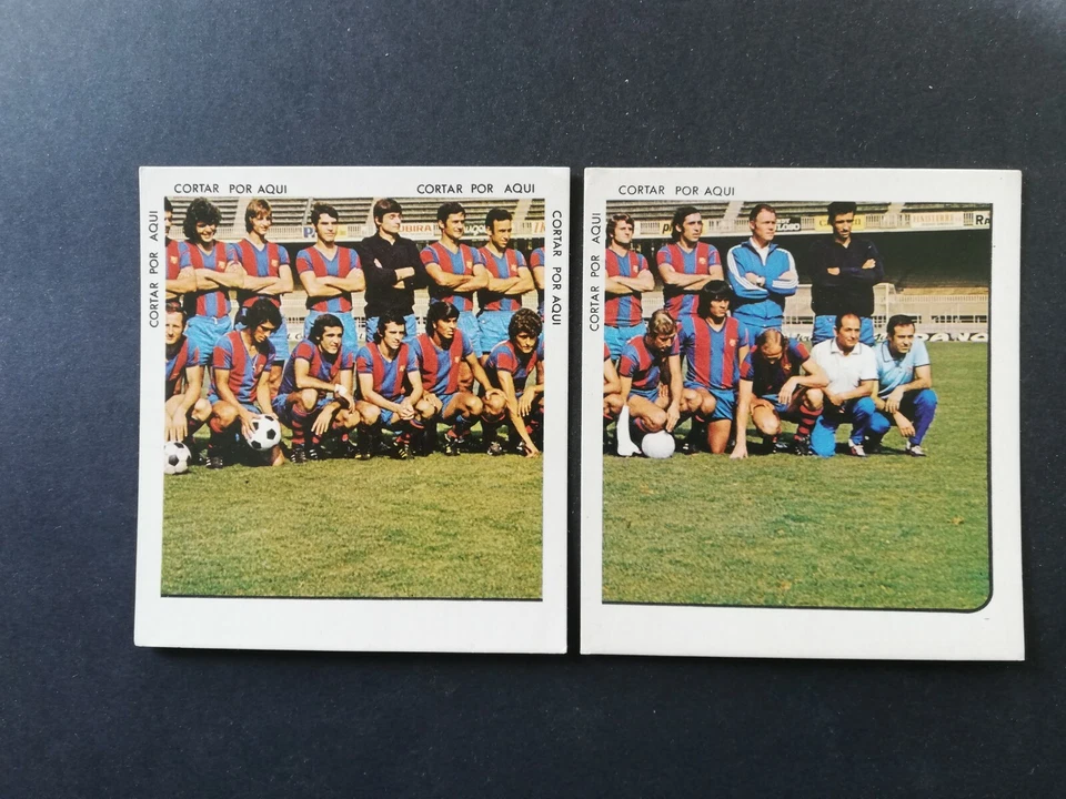 Liga 1973 74 Barcelona F C Cruyff  Rookie Keisa - Imagen 1 de 3