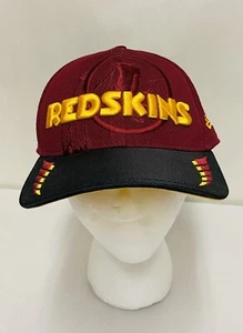 New Era Washington Redskin SnapBack Hat Maroon -Size Medium/Large - Picture 1 of 7
