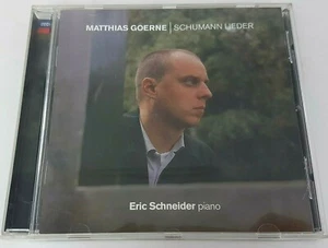 Robert Schumann Lieder CD (2004) Matthias Goerne Eric Schneider Piano - Picture 1 of 6