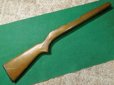 Estoque de madeira quadriculada Stevens Springfield 187A 887 .22 S-L-LR original #3-3 - Imagem 1 de 4