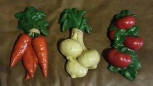 3 Hochgemüse Wandtafeln Dekor Karotten, Tomaten,   - Bild 1 von 6