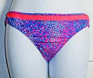 Nanette Lepore Splash Ditsy Bikini Swim Bottoms Size S NWOT - Picture 1 of 2