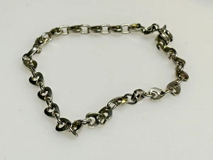 Sterling Silver 925 Bracelet Jewellery Chain 5.84g - Picture 1 of 6