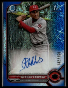 2022 Bowman Chrome #BCP-158 Ricardo Cabrera Mojo Refractor - Picture 1 of 2