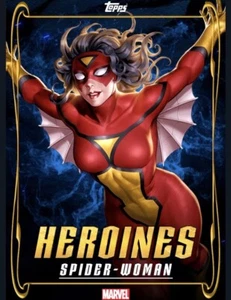 [DIGITAL CARD] Topps Marvel - Spider-Woman - Heroines 21 S1 - Premier Blue - Picture 1 of 1