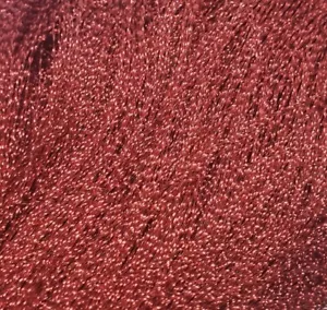 * ROSSO * KRYSTAL FLASH CONFEZIONE DA 1000+ FILI FLYNSCOTSMAN TACKLE - CRYSTAL - Foto 1 di 1