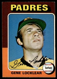1975 O-Pee-Chee Gene Locklear Rookie San Diego Padres #13 R70 - Picture 1 of 2