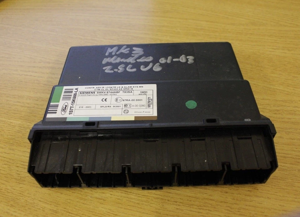 MÓDULO DE BLOQUEO GEMA FORD MONDEO MK3 FOCUS MK1 GENUINO 1S7T-15K600-LF 1998-2007 Foto 1 de 1