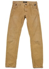 Jack & Jones Workwear Men's Comfort Fit Mike Dylan Beige Button Fly Jeans 32/34