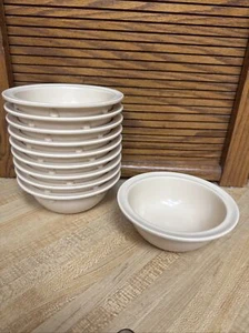Set Of 9 Vintage Continental Carlisle Carlyware Beige Melamine 10 Oz 5.75” Bowls - Picture 1 of 7