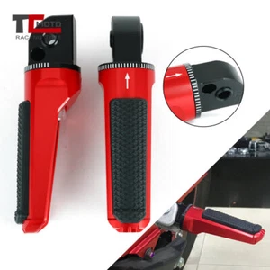 Rear Passenger Pedal Foot Pegs For YAMAHA YZF-R1 02-20 YZF R1M 17-20 R6 03-2020 - Foto 1 di 15