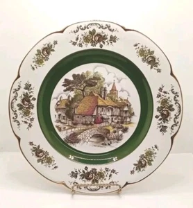 LWoods & Sons Ascot Service Plate Alpine White 10-1/2" Vintage - Picture 1 of 7