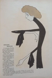 MERCEDES BRIGNONE (Madrid 1885 – Milano 1967) Attrice Teatrale E di Cinema - Picture 1 of 1