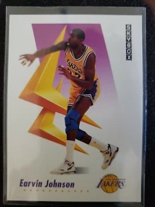 1991-92 EARVIN "MAGIC" JOHNSON SKYBOX Basketball Card #137 - LOS ANGELES LAKERS - Picture 1 of 2