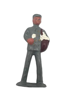 Vintage Metal Toy Britain Mailman Figure - Picture 1 of 4