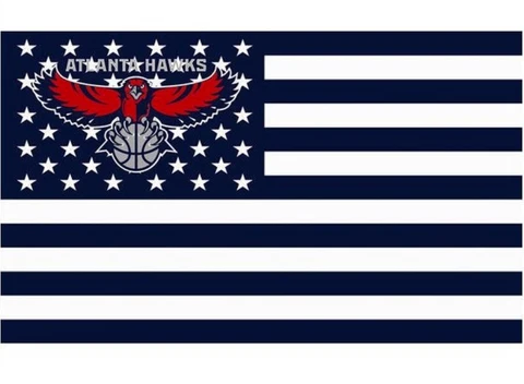 Atlanta Hawks Flag 3x5ft Banner Polyester basketball World Champions hawks021 Cover