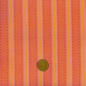 Makower Little Blessings 3331e Lachsrosa 100% Baumwolle 1/2 METER - Bild 1 von 1