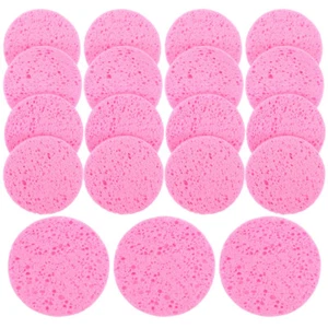 50 Stück Wattequaste Rund Make-up Schwamm Gesichtsschwämme zur Reinigung - Bild 1 von 7