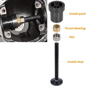 Schwarz Montagewerkzeug für innere Achsseitendichtung Für Dana 30/44/60-Achsen - Picture 1 of 8