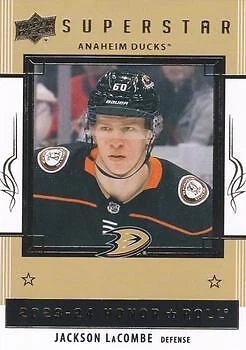 2023-24 Upper Deck Honor Roll #HR43 Jackson LaCombe DUCKS - Image 1 of 2