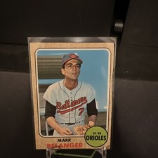 1968 Topps - #118 Mark Belanger
