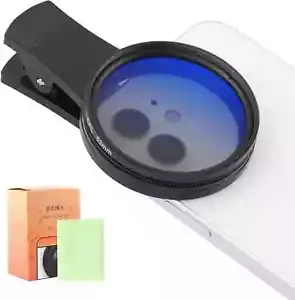 52 mm Clip-on CPL Telefon Kamera Objektiv Filter Kit, Clip On Polarisator Telefon Kamera Le - Bild 1 von 3