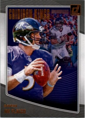 2018 Donruss Gridiron Kings #GK-5 Joe Flacco  Baltimore Ravens *+* - Image 1 of 2