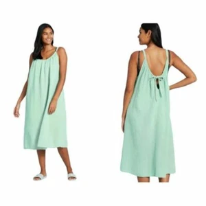 Vestido de gasa encubierto para mujer Kona Sol 3X/4X algodón sin mangas varios colores - Imagen 1 de 27