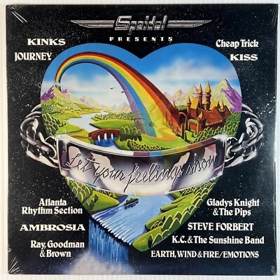 SPEIDEL PRESENTS Let Your Feelings Show LP 1981 Roulette Compilation SEALED - Image 1 of 2