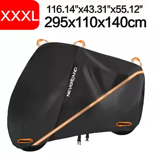 XXXL Motorcycle Motorbike Scooter Moped Cover Waterproof Rain Dust UV Protector - Picture 1 of 15