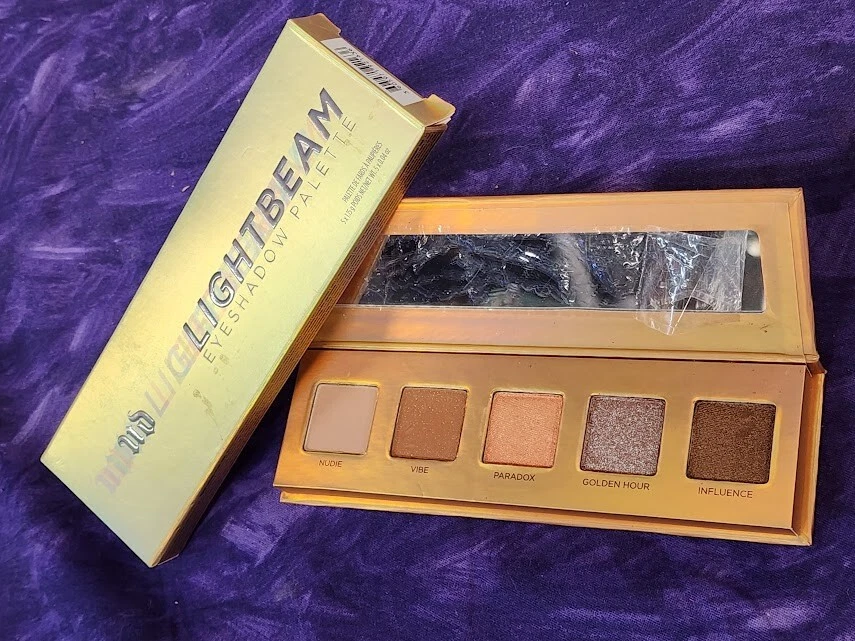 Urban Decay Lightbeam Eyeshadow Palette 5 Shades 100 Authentic