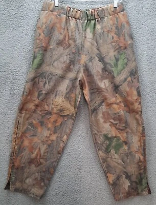 ScentLok AdvantageTimber Lined Mens L Camo Hunting Pants Style 7125W USA Made - Image 1 of 4