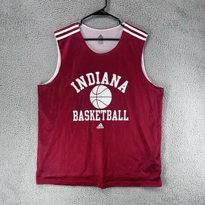 Indiana Hoosiers #11 Adidas Jersey Men’s XL Red Basketball College H8 - Picture 1 of 5