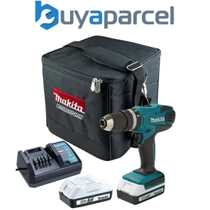 Makita HP457DWEX2 18v Lithium ion Cordless Combi Hammer Drill with 2 Batteries - Picture 1 of 5