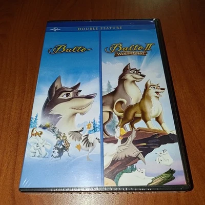 Balto / Balto II: Wolf Quest (DVD, 2002) Kevin Bacon, Phil Collins New Sealed  - Image 1 of 4