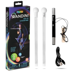 Wandini Glow.0 Bacchetta Magica Bacchetta di Levitazione LED Pieghevole - Ricaricabile USB... - Foto 1 di 8